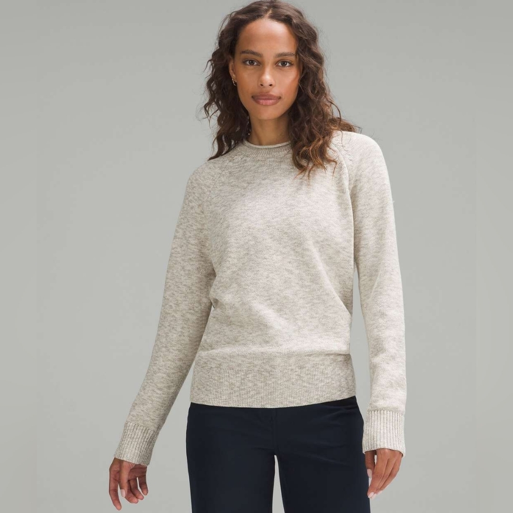 Lululemon Boxy Cotton-Blend Sweater